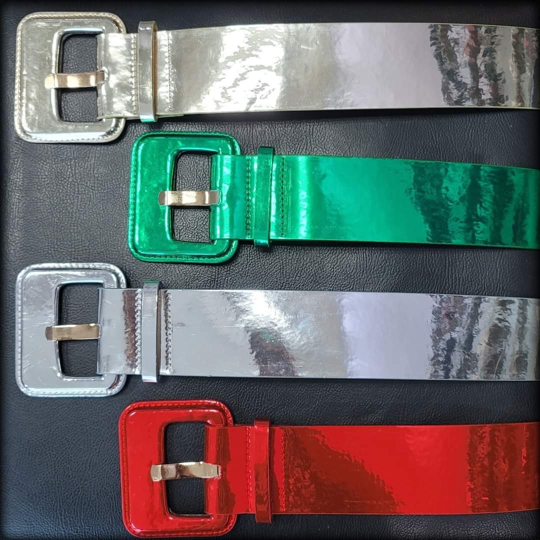 CINTURON ESPEJO APROX 2.5"W X 39.75"