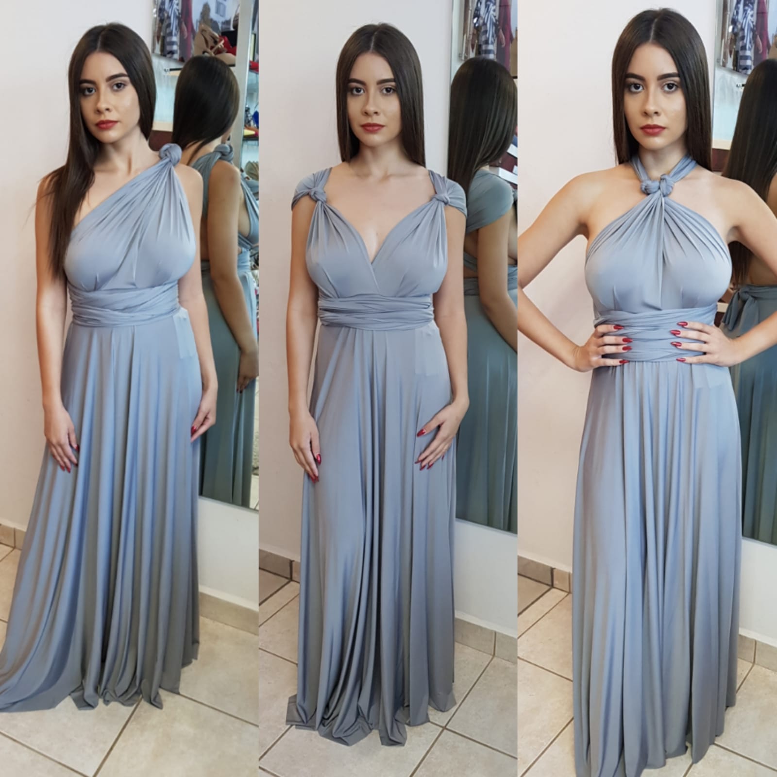 Infinity dress clearance gray