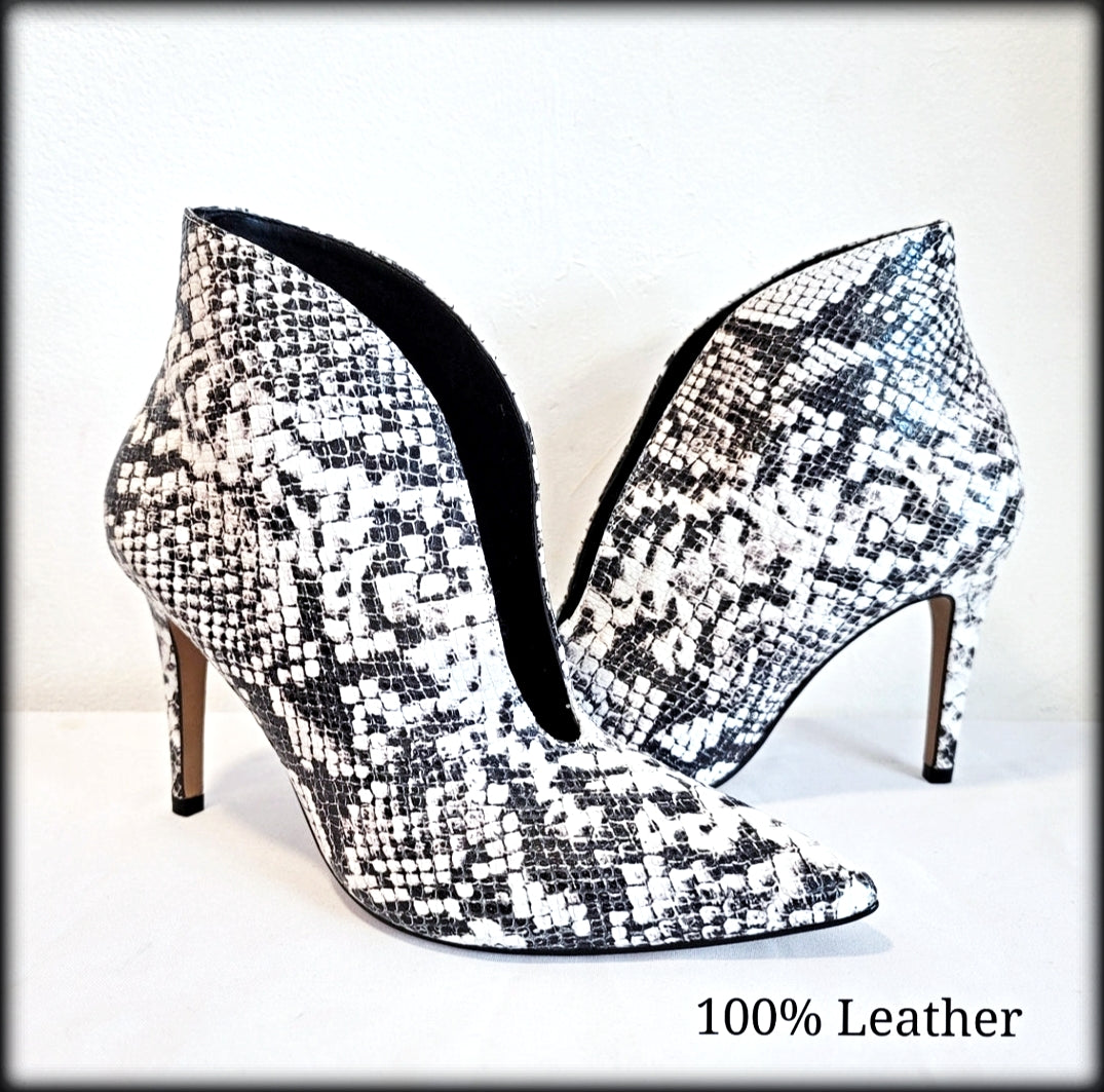 Tabita Leather Piton Off White