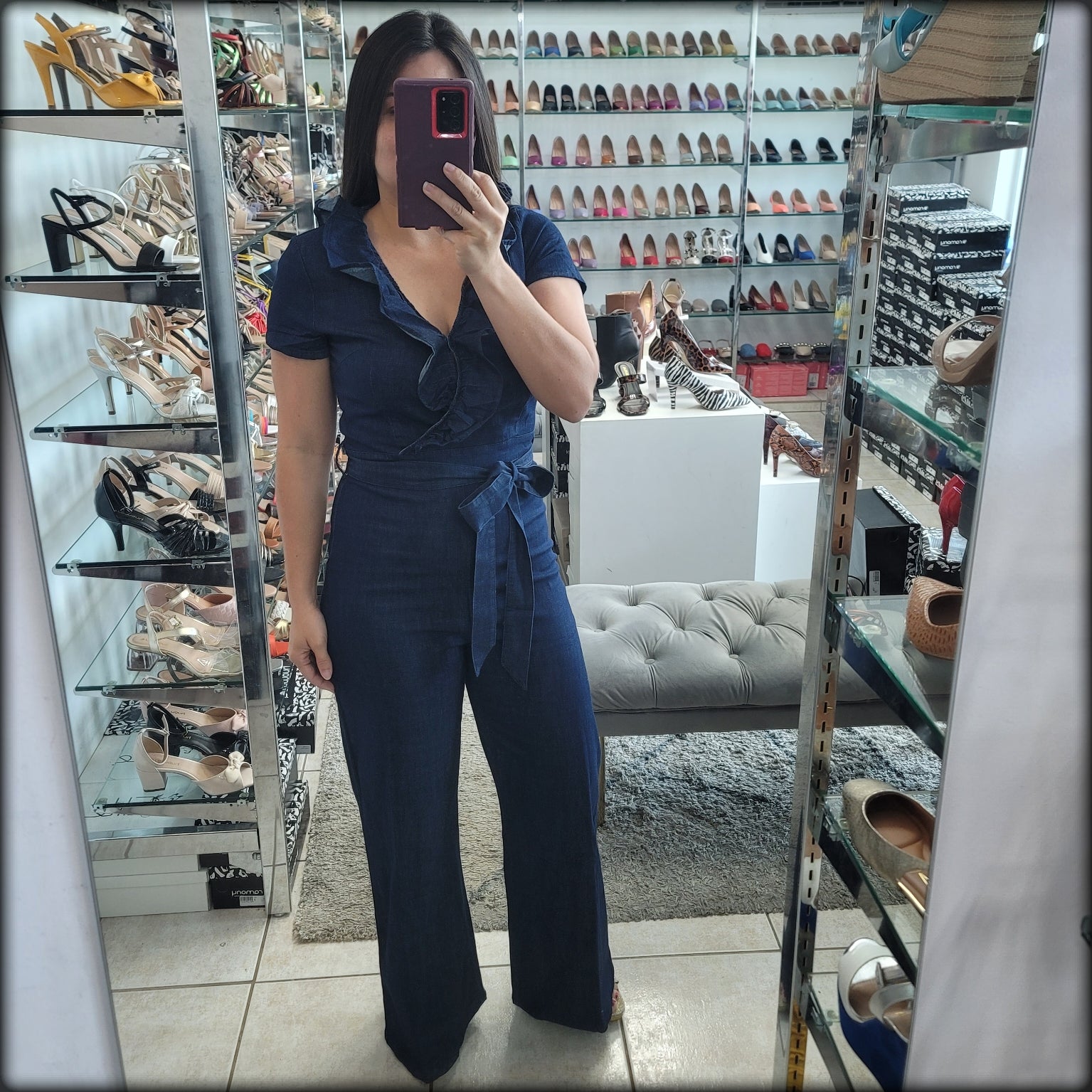 JUMPSUIT MAHON MANGA CORTA
