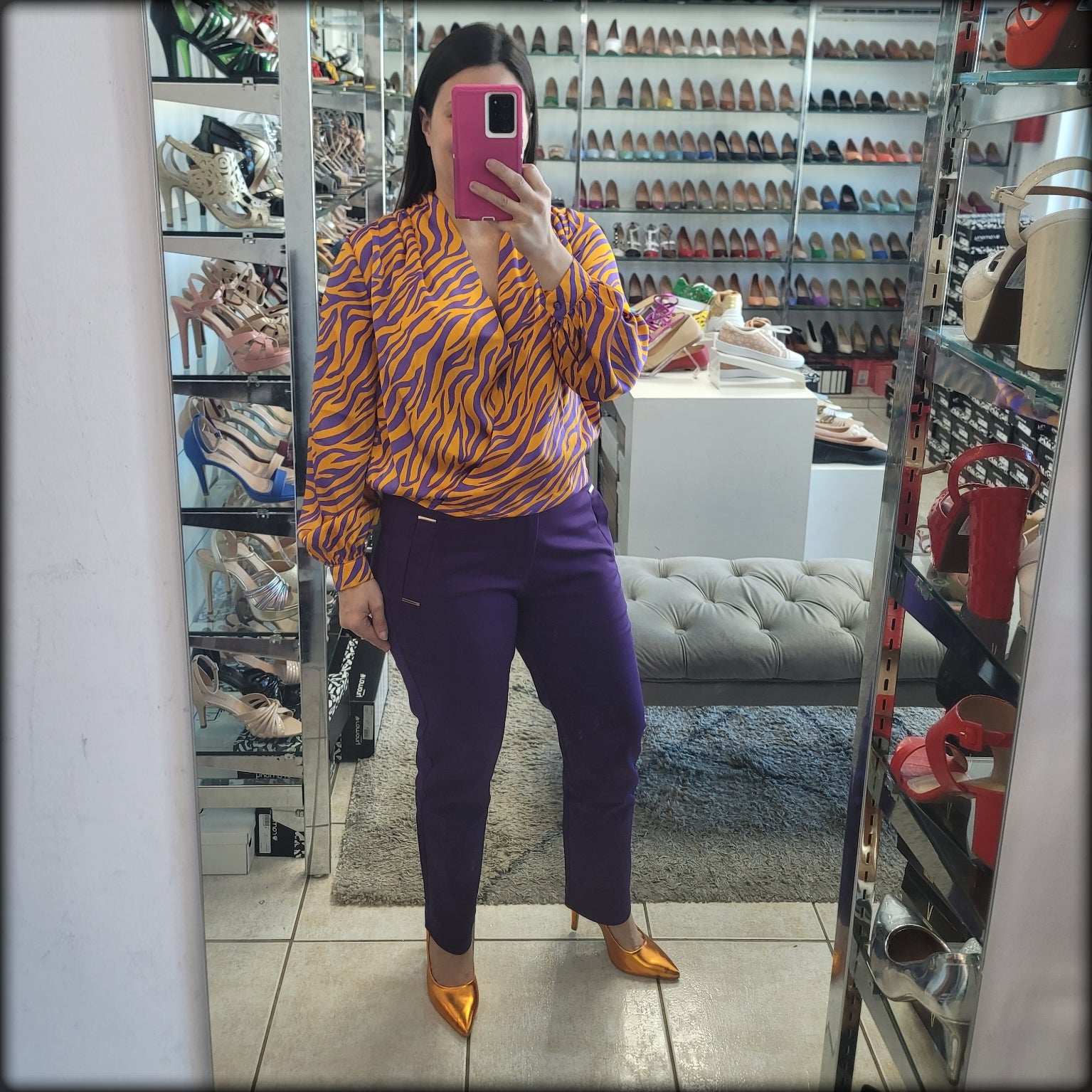 Pantalon Largo Violeta