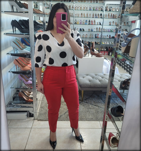 BLUSA POLKA DOT