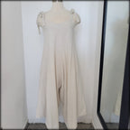 JUMPSUIT MADE IN ITALY 100% LINO