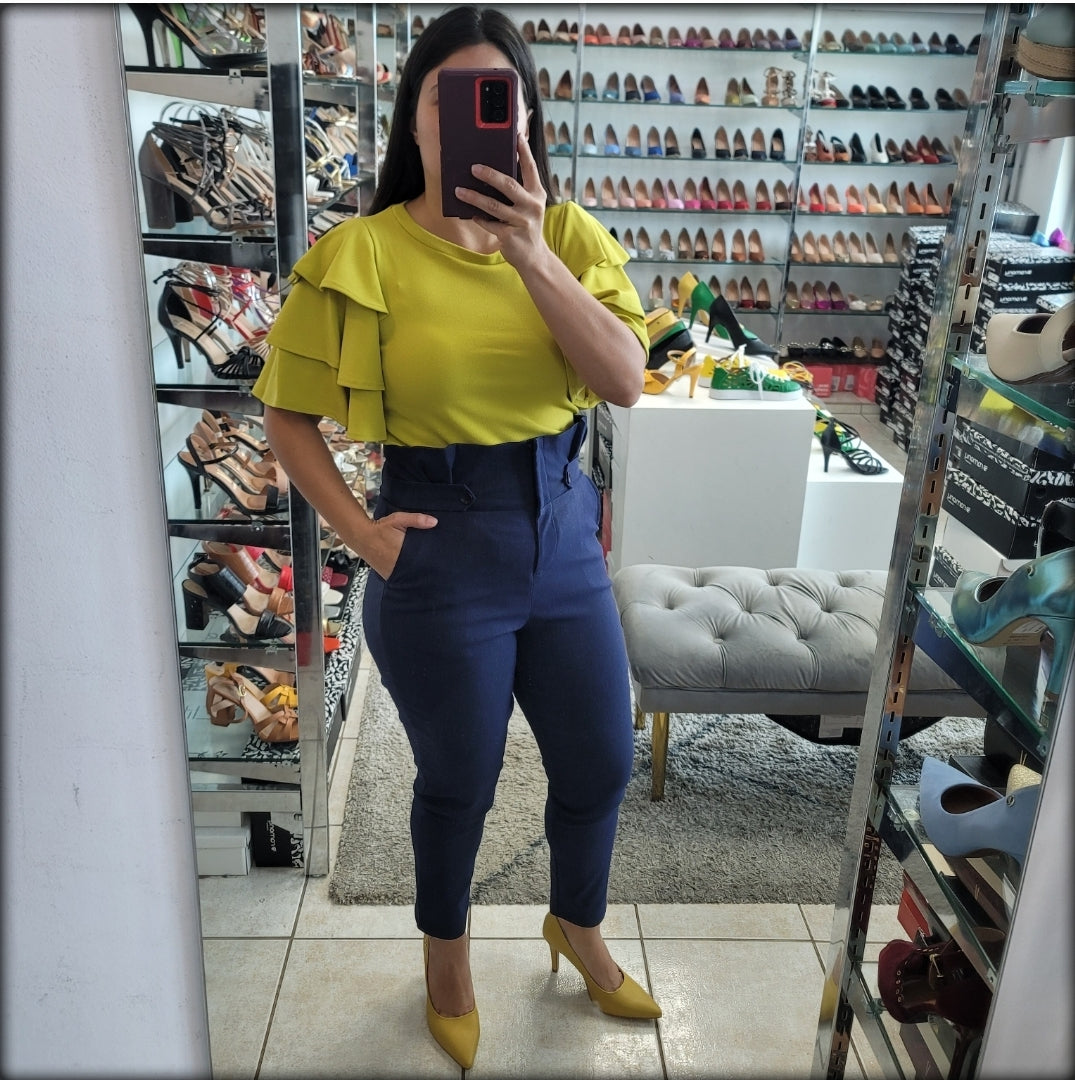 Pantalon Largo Highwaist