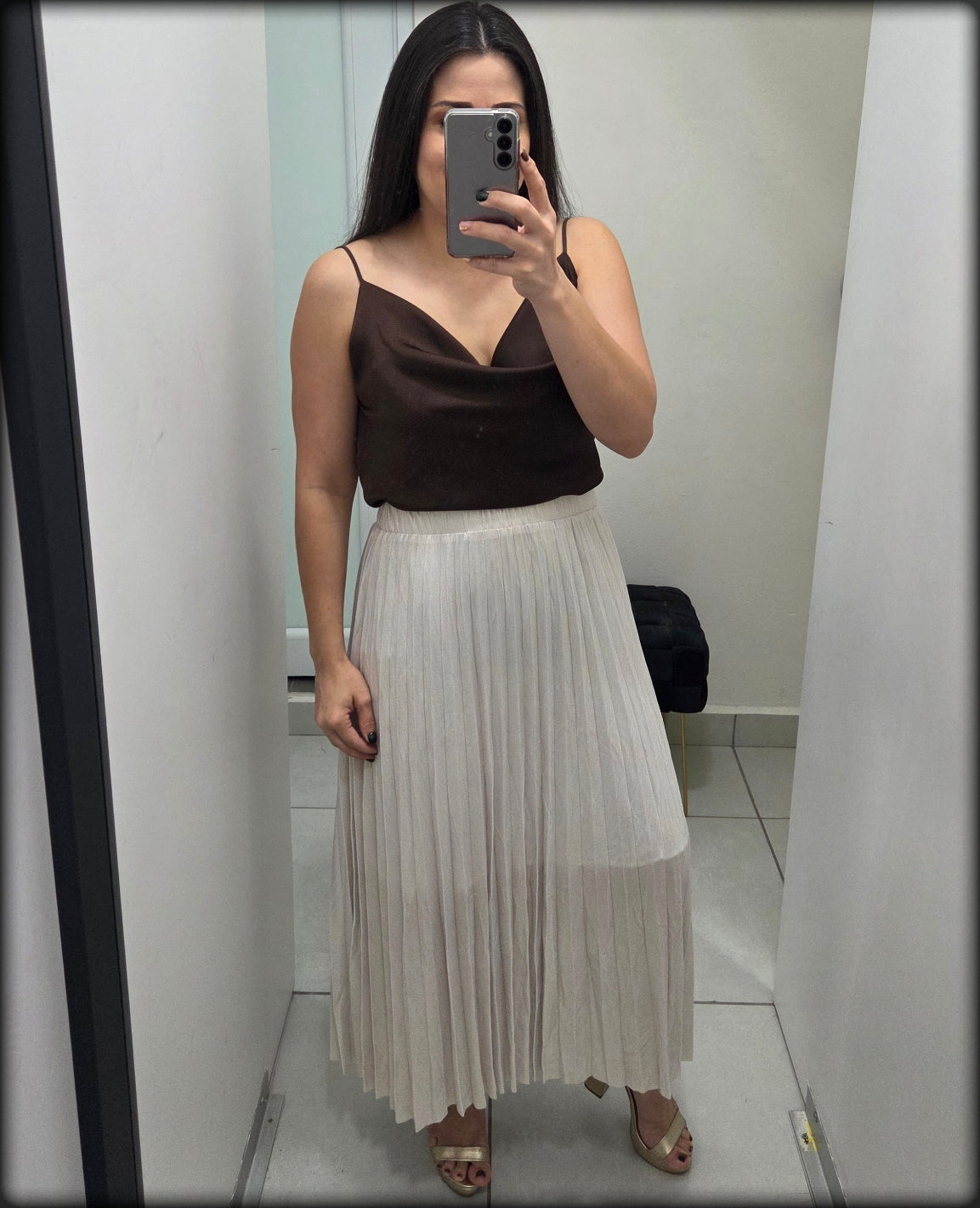 Blusa Made In Italy 97% Polyester 3% Spandex