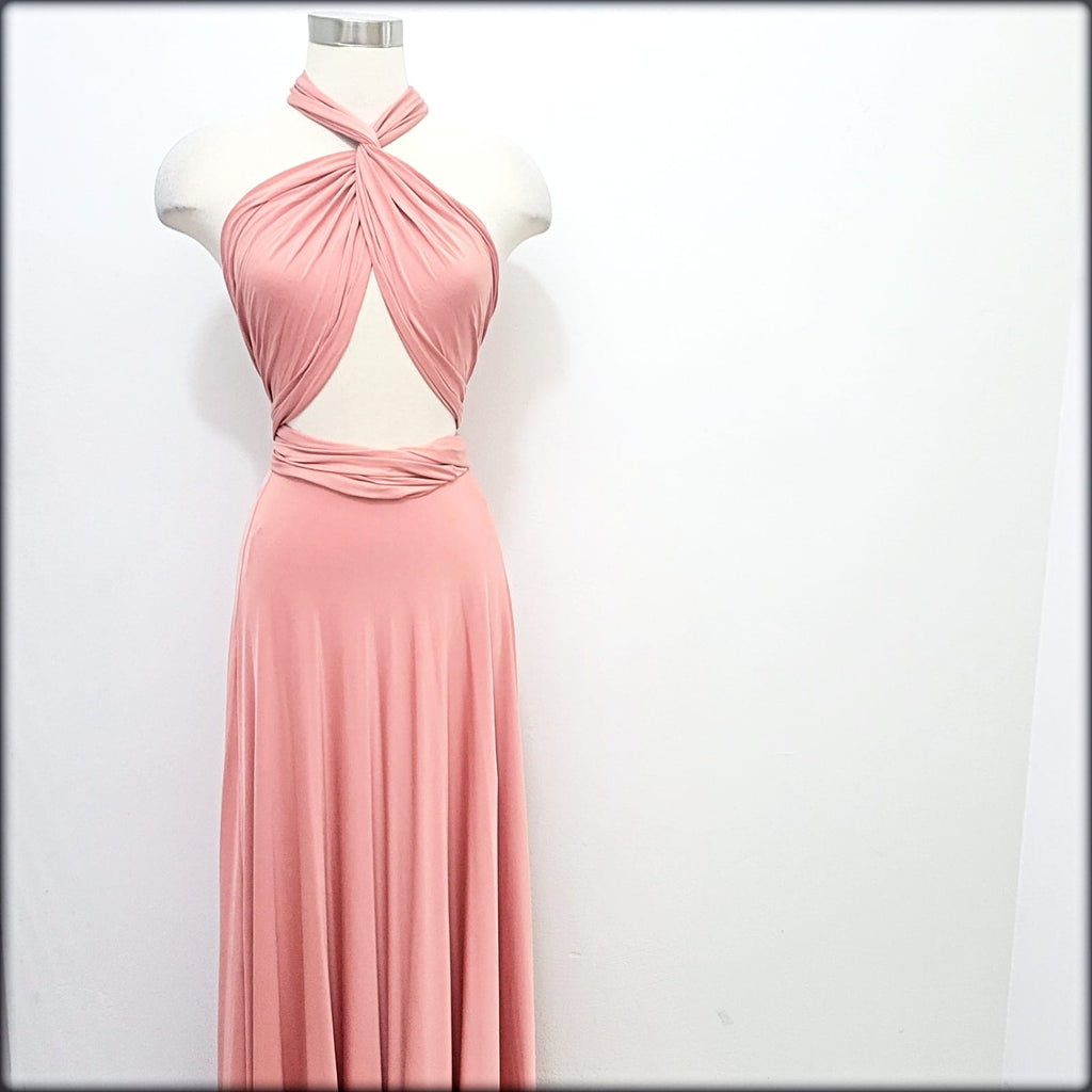 INFINITY DRESS CORAL
