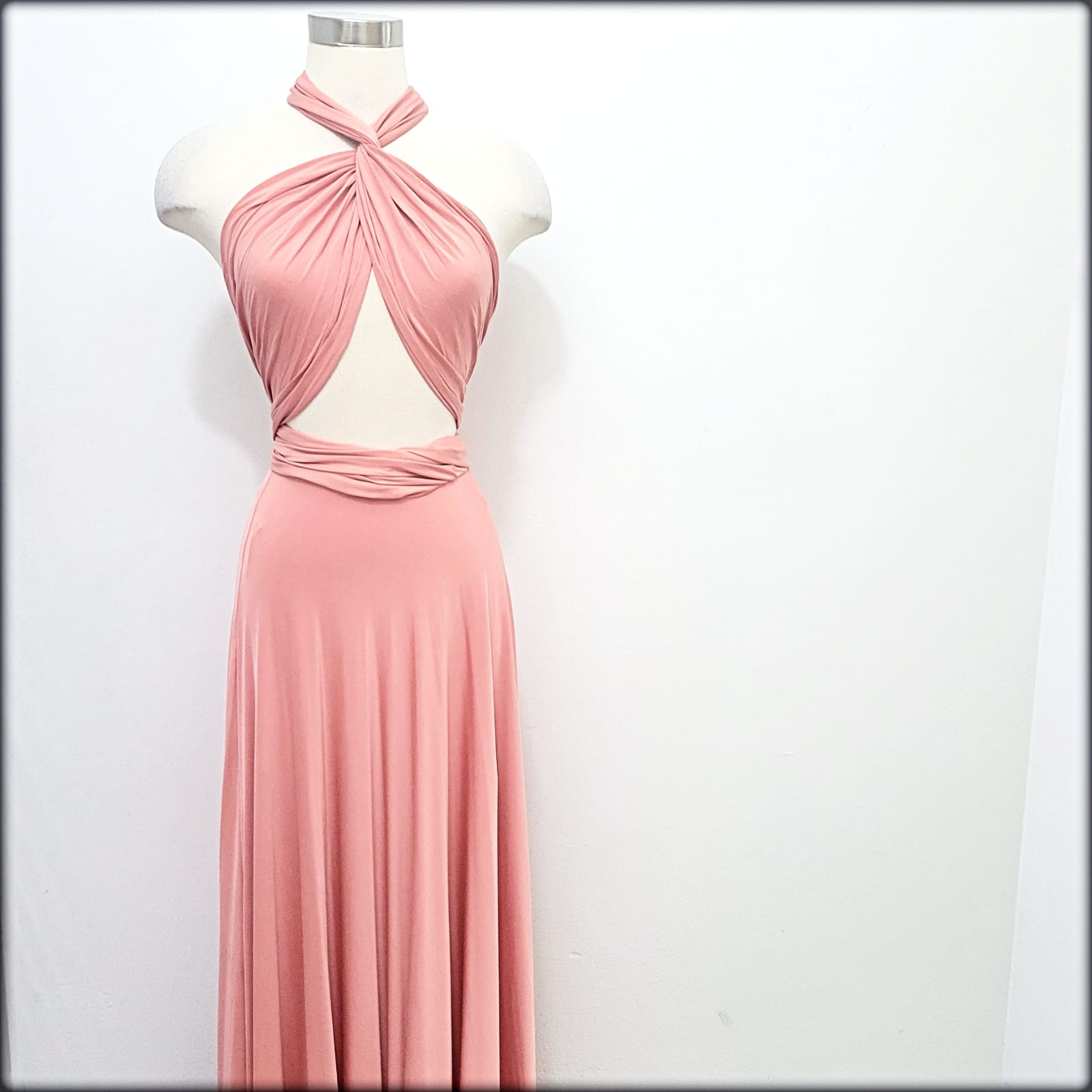INFINITY DRESS CORAL
