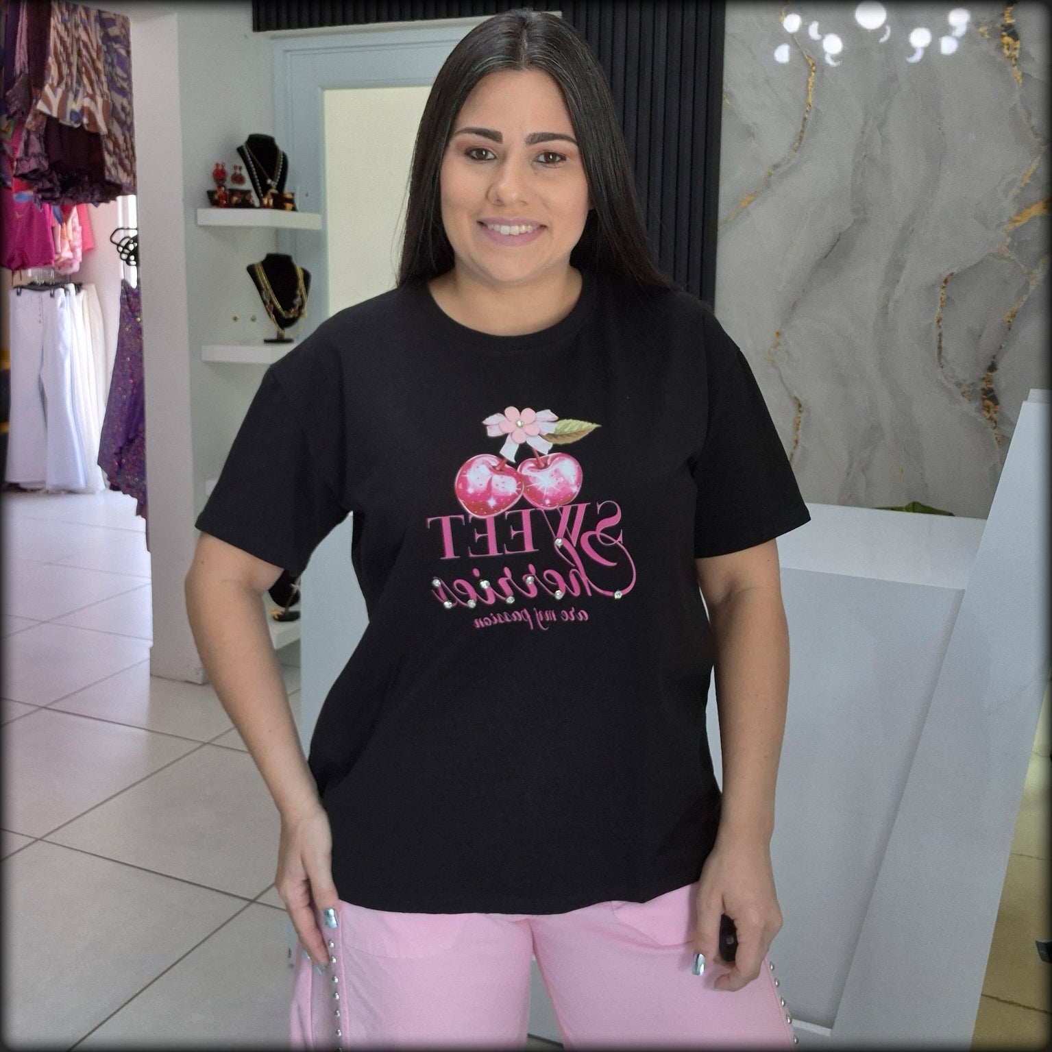 T Shirt Estampada Made In Italy