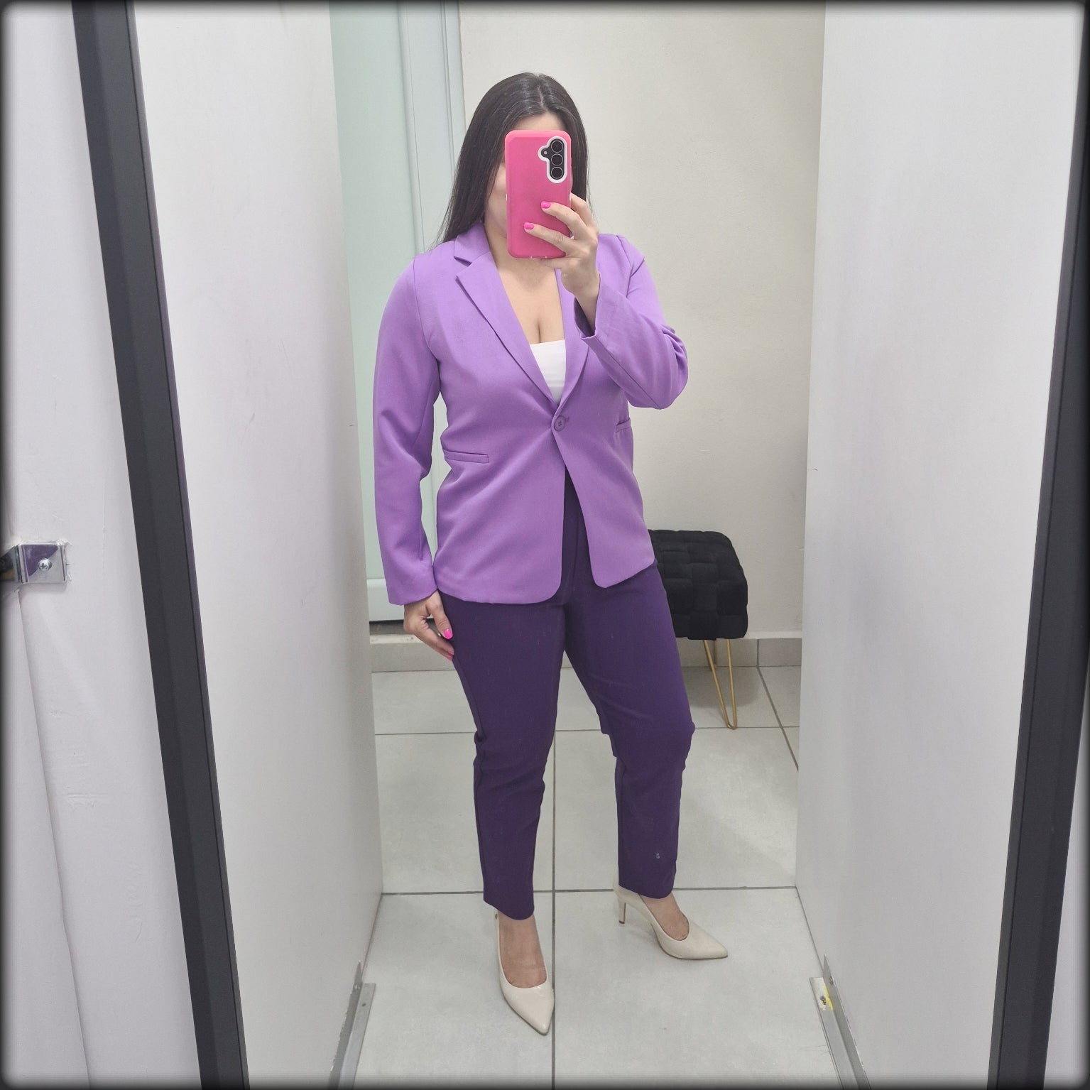 Chaqueta Manga Larga Botón