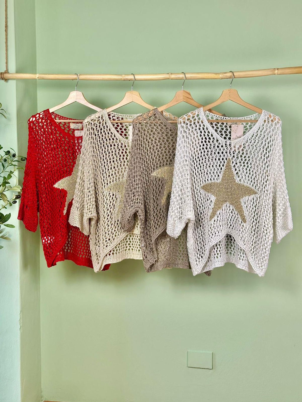 Sweater Lurex Made In Italy 80% Algodon 20% Polyester