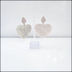 Pantallas Corazon Plata Grande Made in Turquia