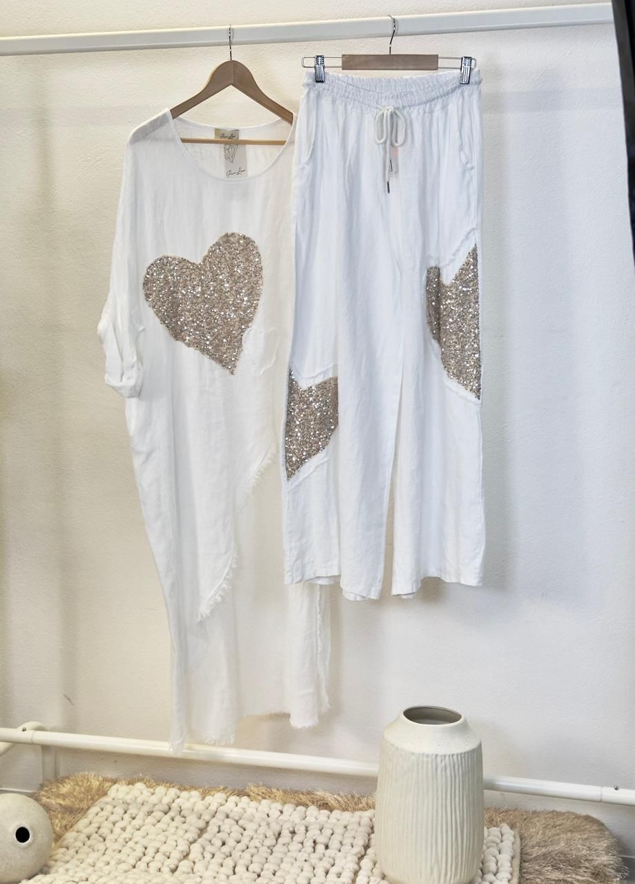 Set Made In Italy 100% Lino