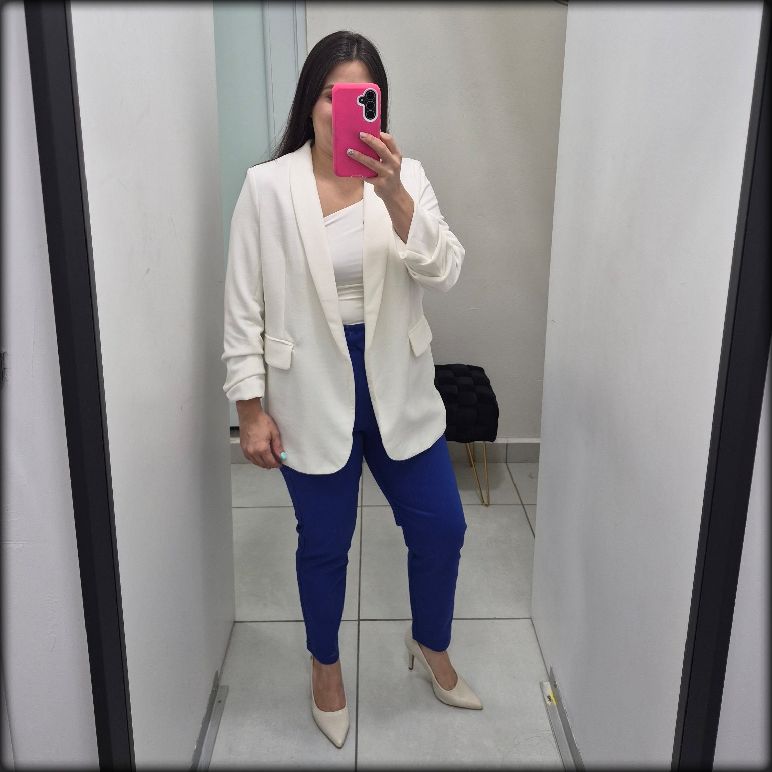 CHAQUETA OFF WHITE