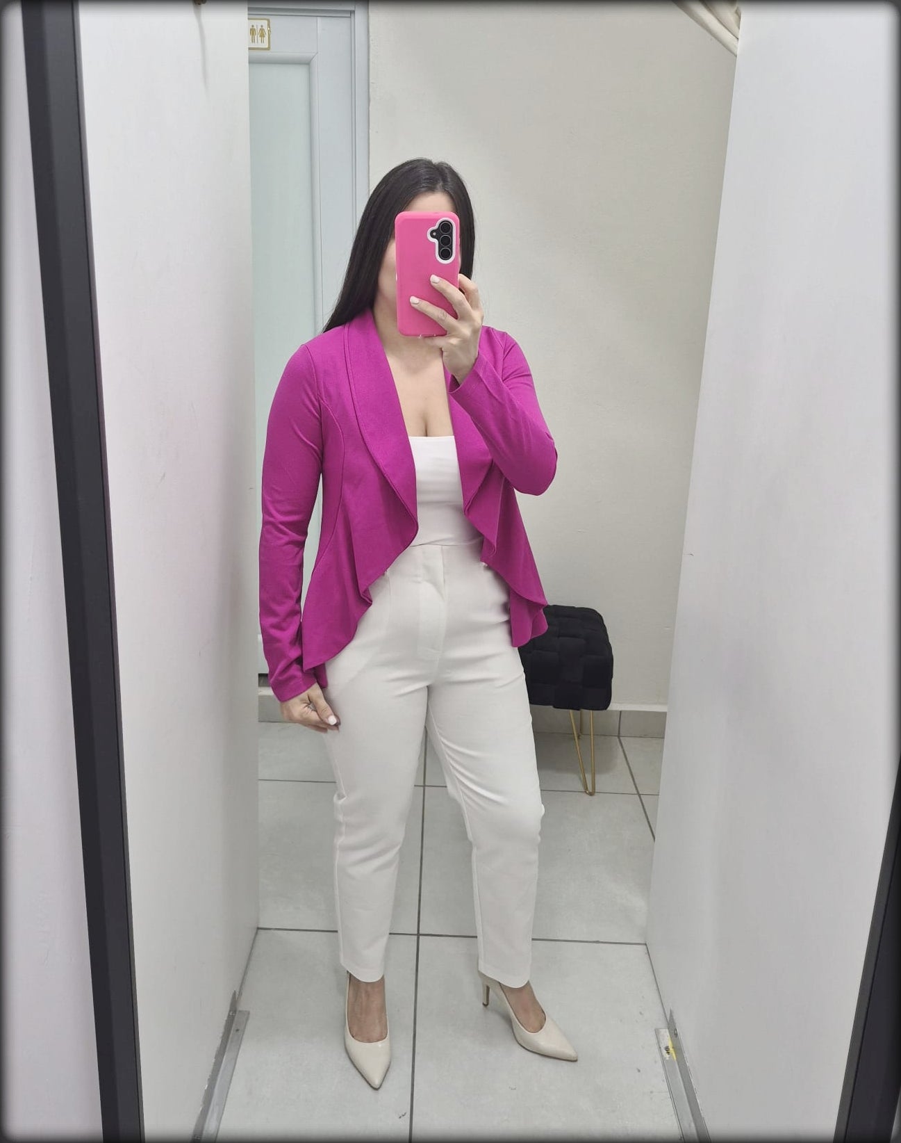 Chaqueta Fucsia
