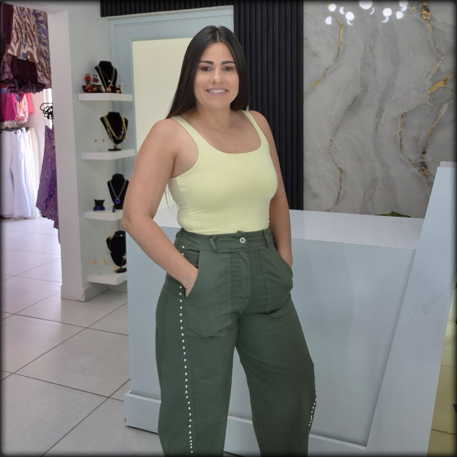 Blusa Basica Amarilla