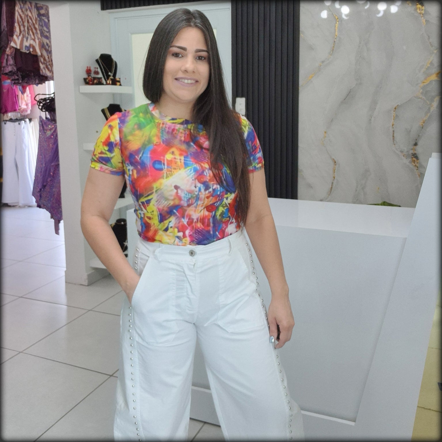 T -Shirt Estampado Colores