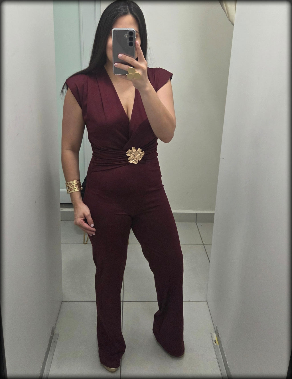 Jumpsuit Made In Italy 20% Polyester 20% Elastano