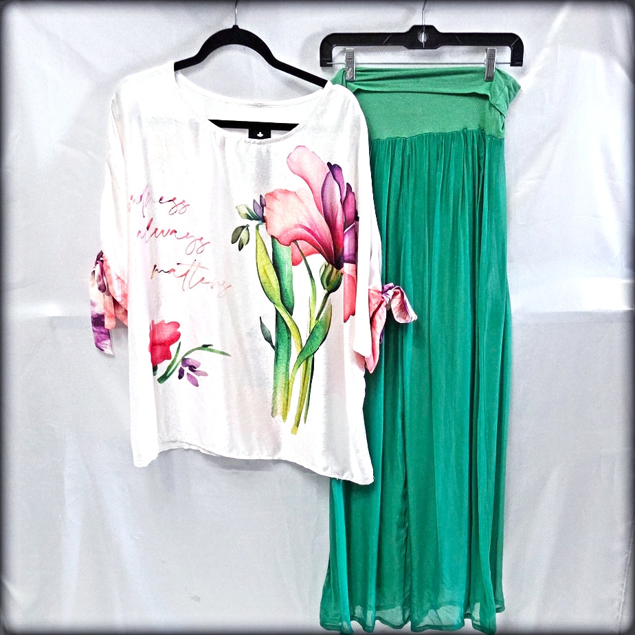 Palazzo Made In Italy 70% Viscosa 30% Seda