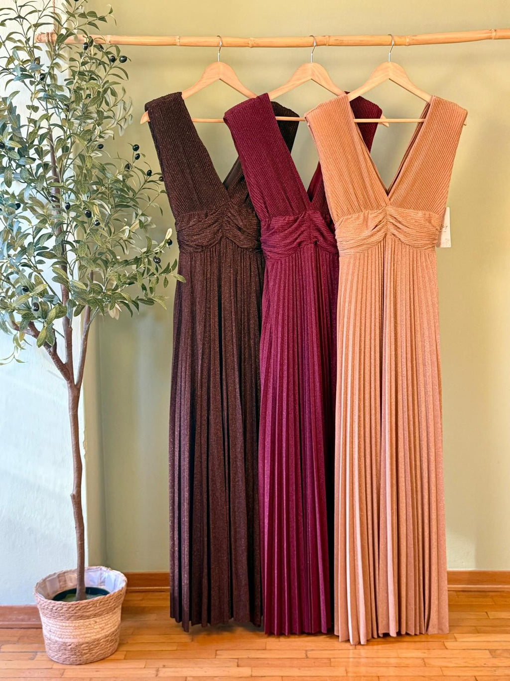 Vestido Largo Made In Italy