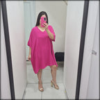 Vestido Corto Manga Corta