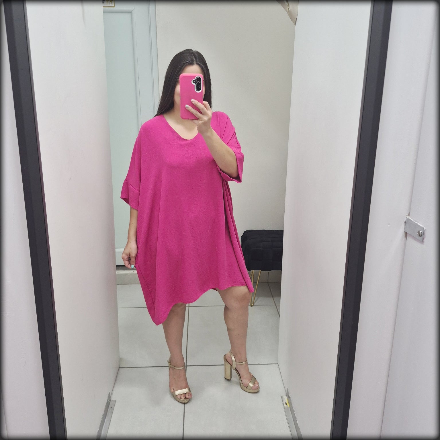 Vestido Corto Manga Corta