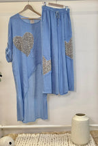 Set Made In Italy 100% Lino