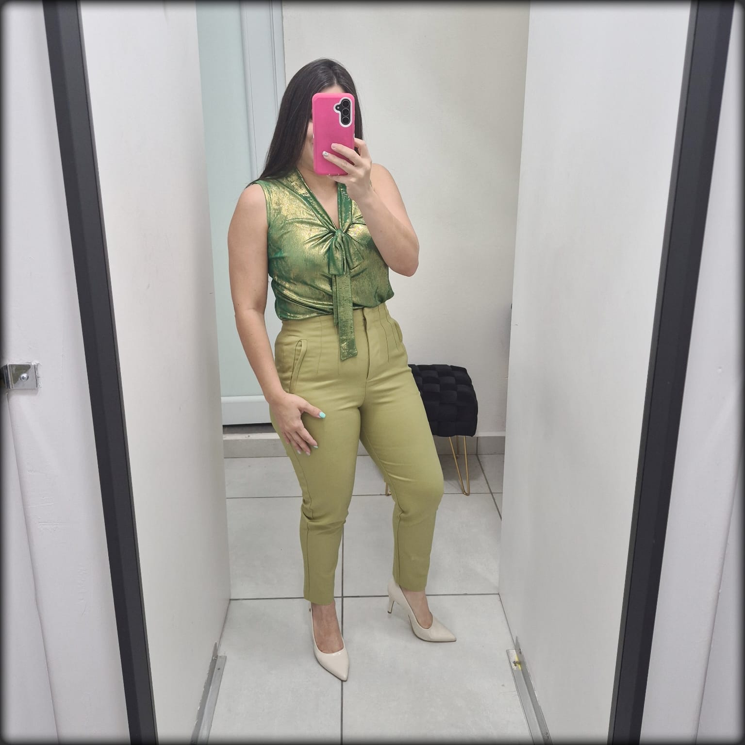 Blusa sin Manga Made In France