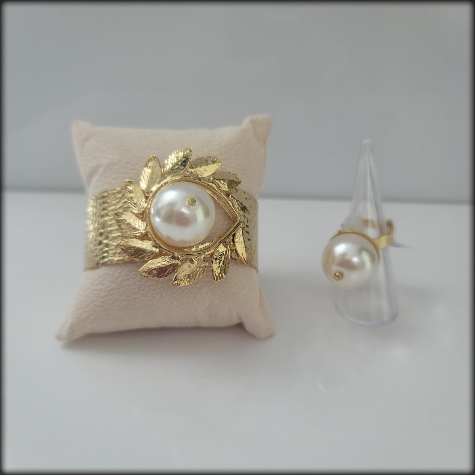 Brazalete Perla Grande Made in Turquia