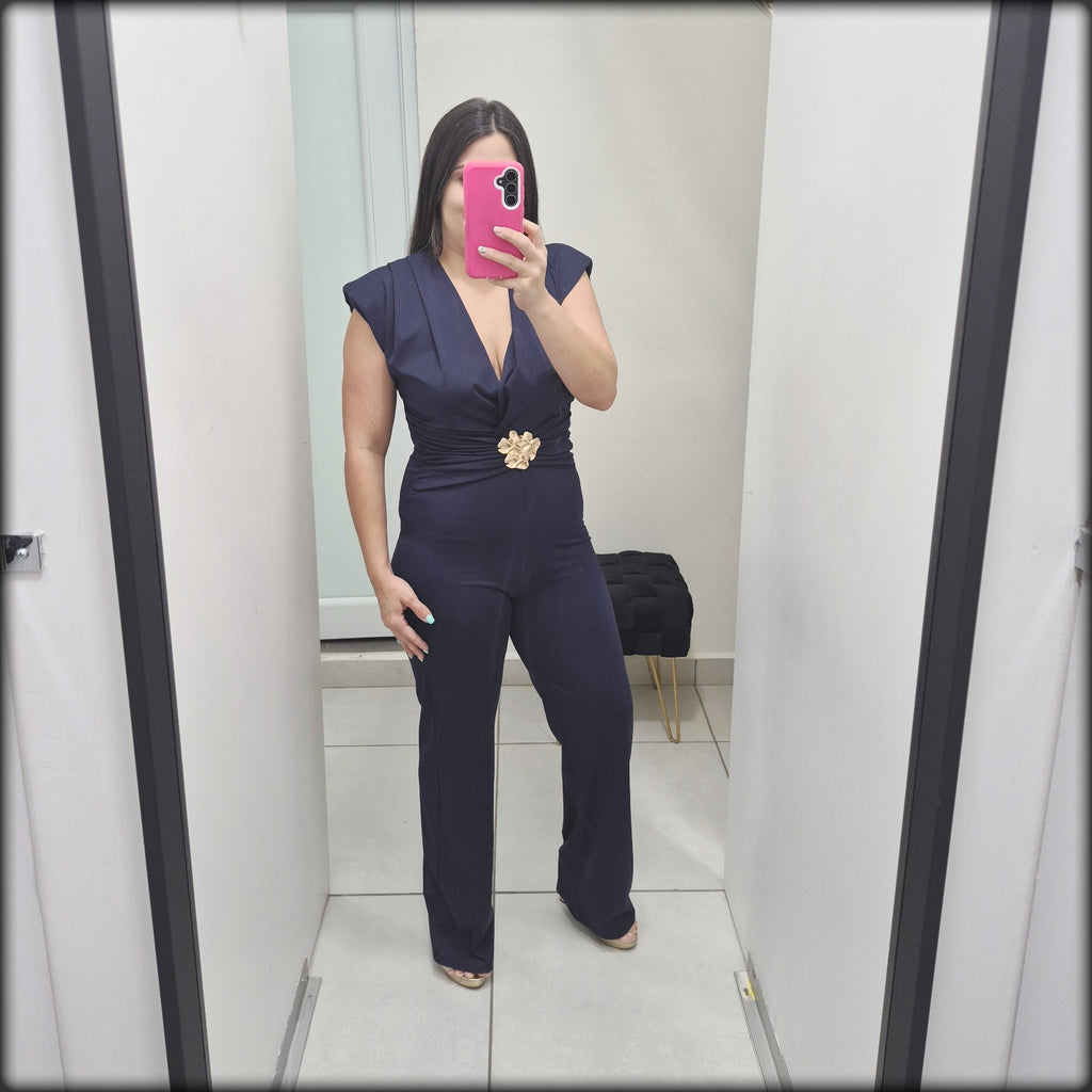 Jumpsuit Made In Italy 20% Polyester 20% Elastano