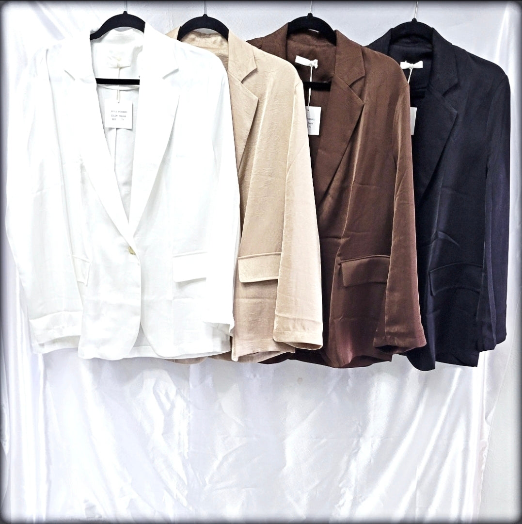 Chaqueta Made In Italy 85% Viscoa 15% Polyester
