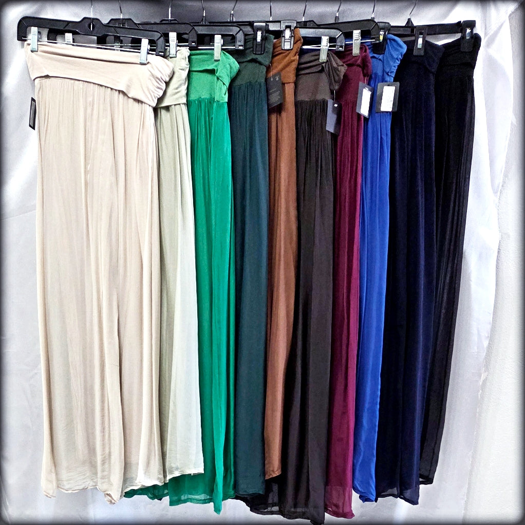 Palazzo Made In Italy 70% Viscosa 30% Seda