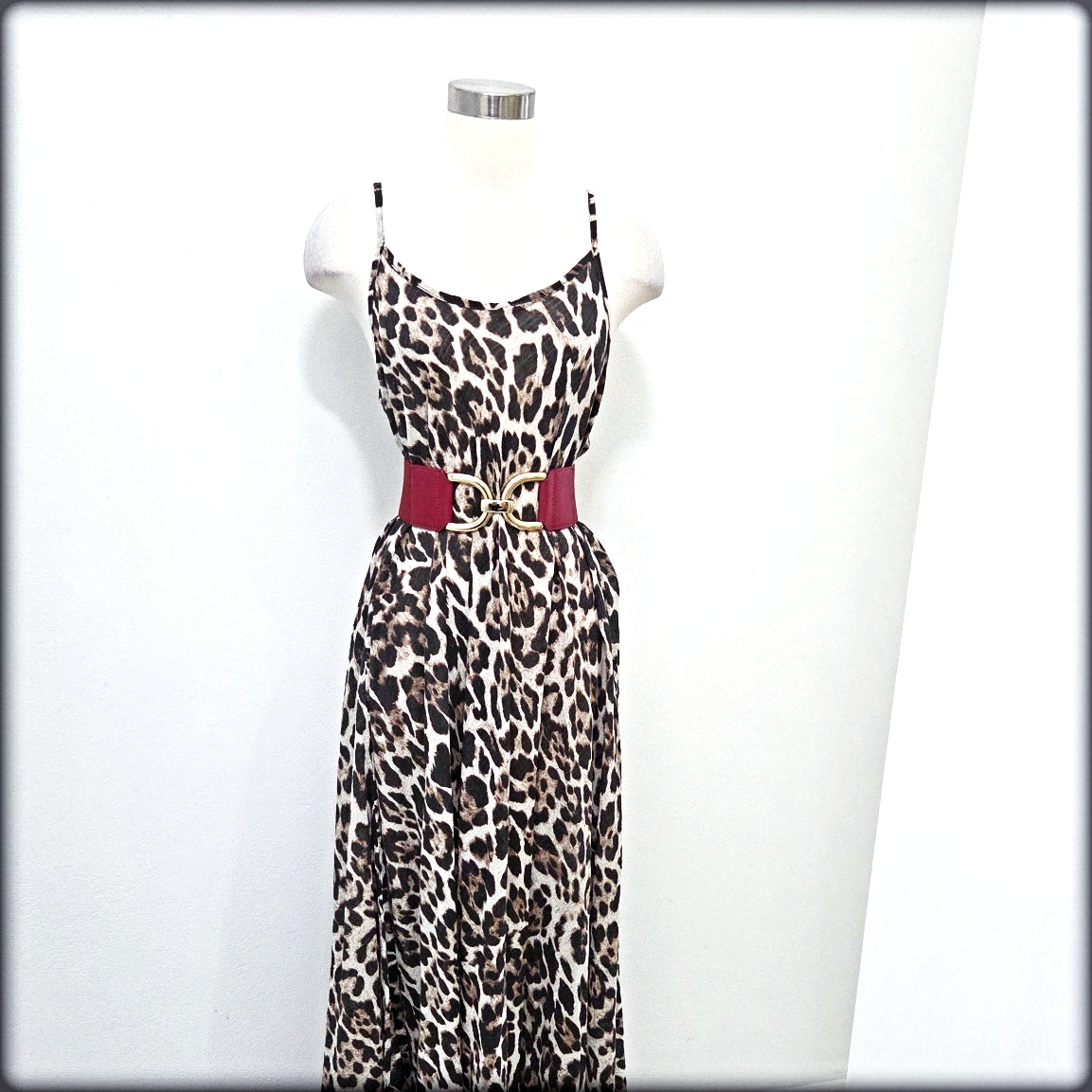 Maxidress Made In Italy 100% Algodon