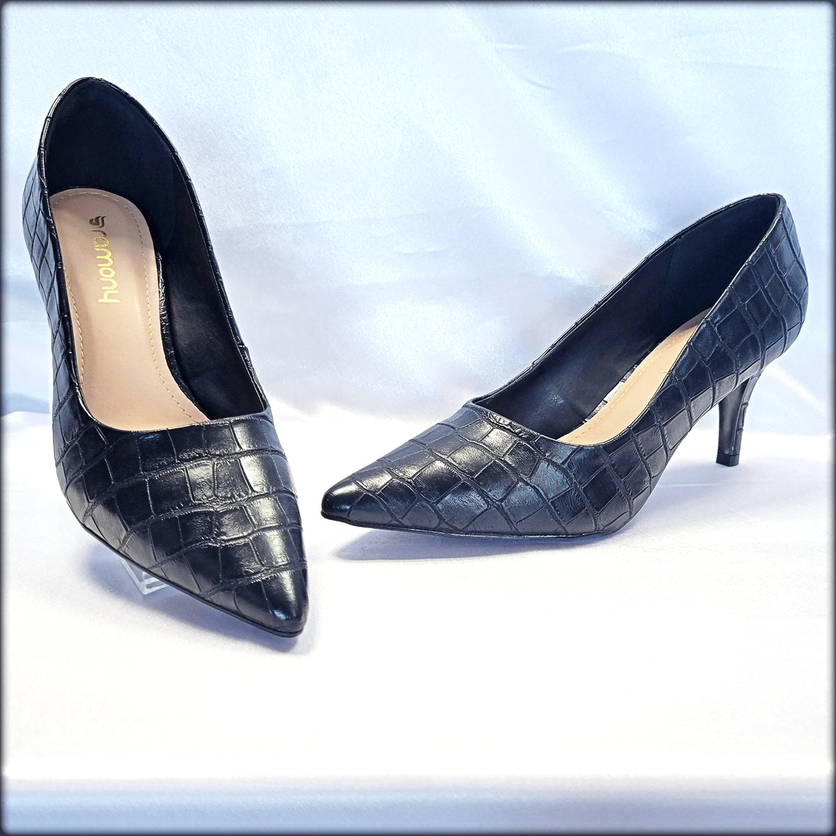 Ramony Croc Preto 2.5"