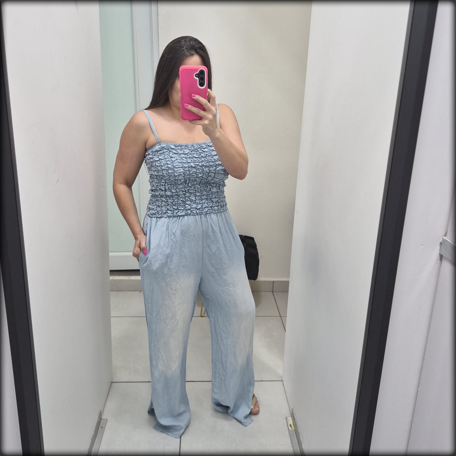 Jumpsuit Made In Italy 100% Lyocell