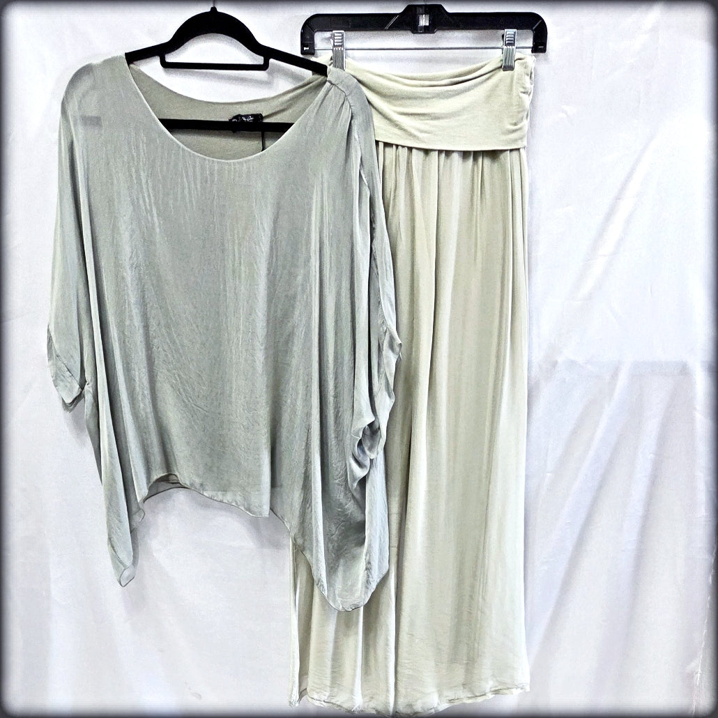 Palazzo Made In Italy 70% Viscosa 30% Seda