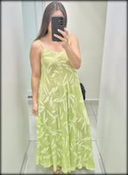 Maxidress Made In Italy 100% Algodon
