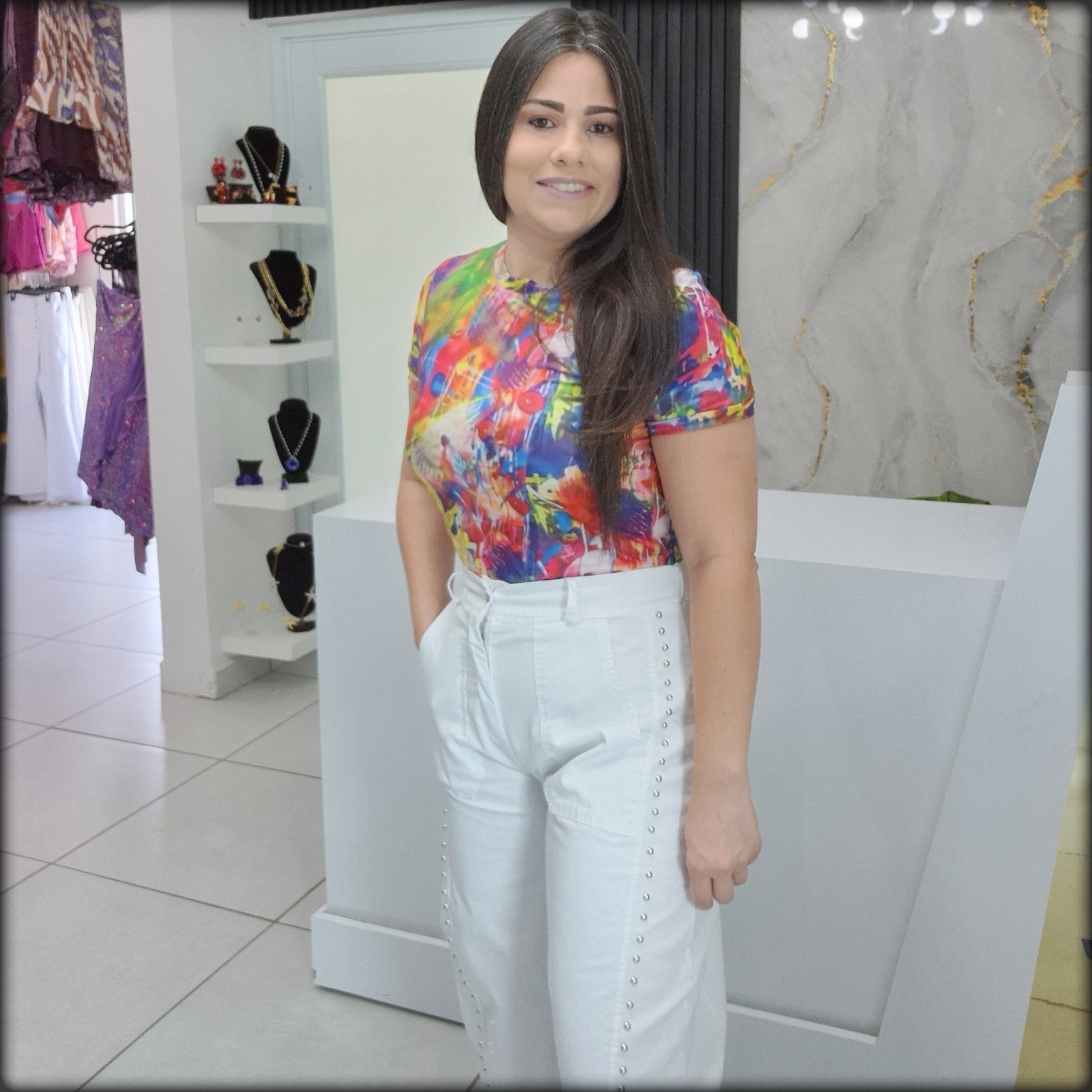 T -Shirt Estampado Colores