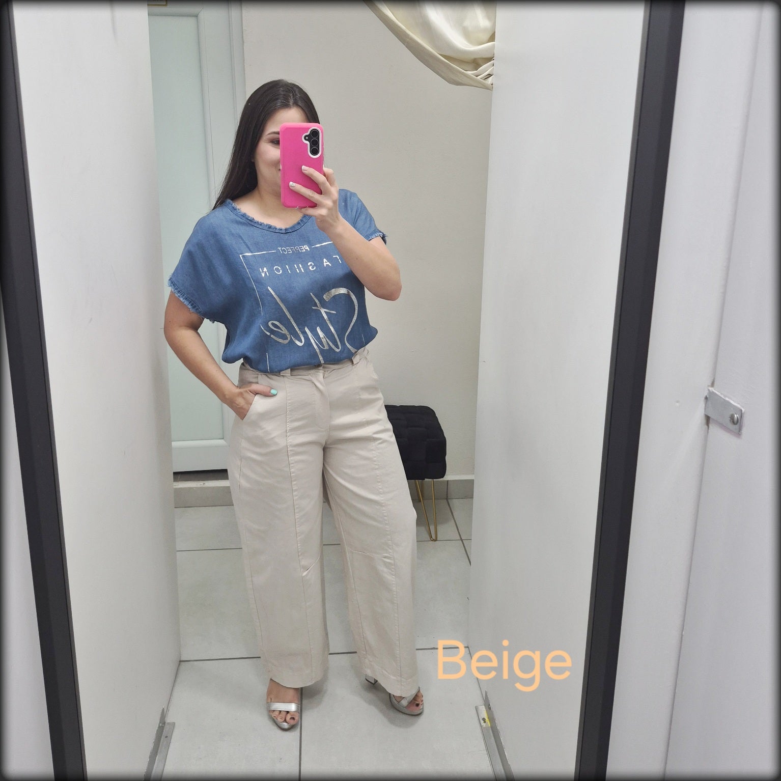 Blusa Maga Corta Made In Italy 100% Lyocell