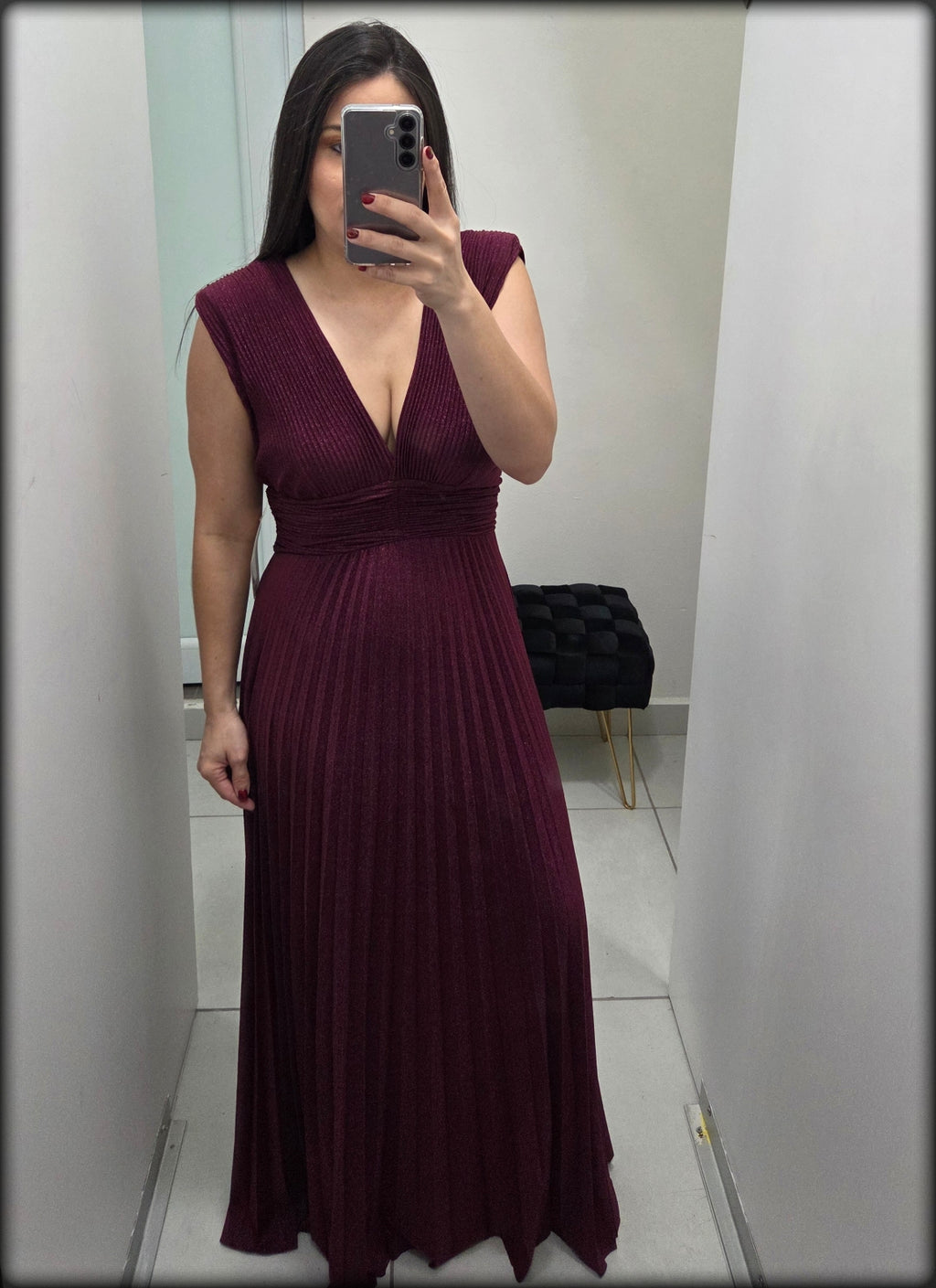 Vestido Largo Made In Italy