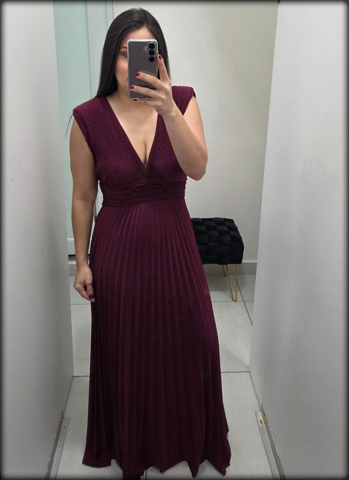 Vestido Largo Made In Italy