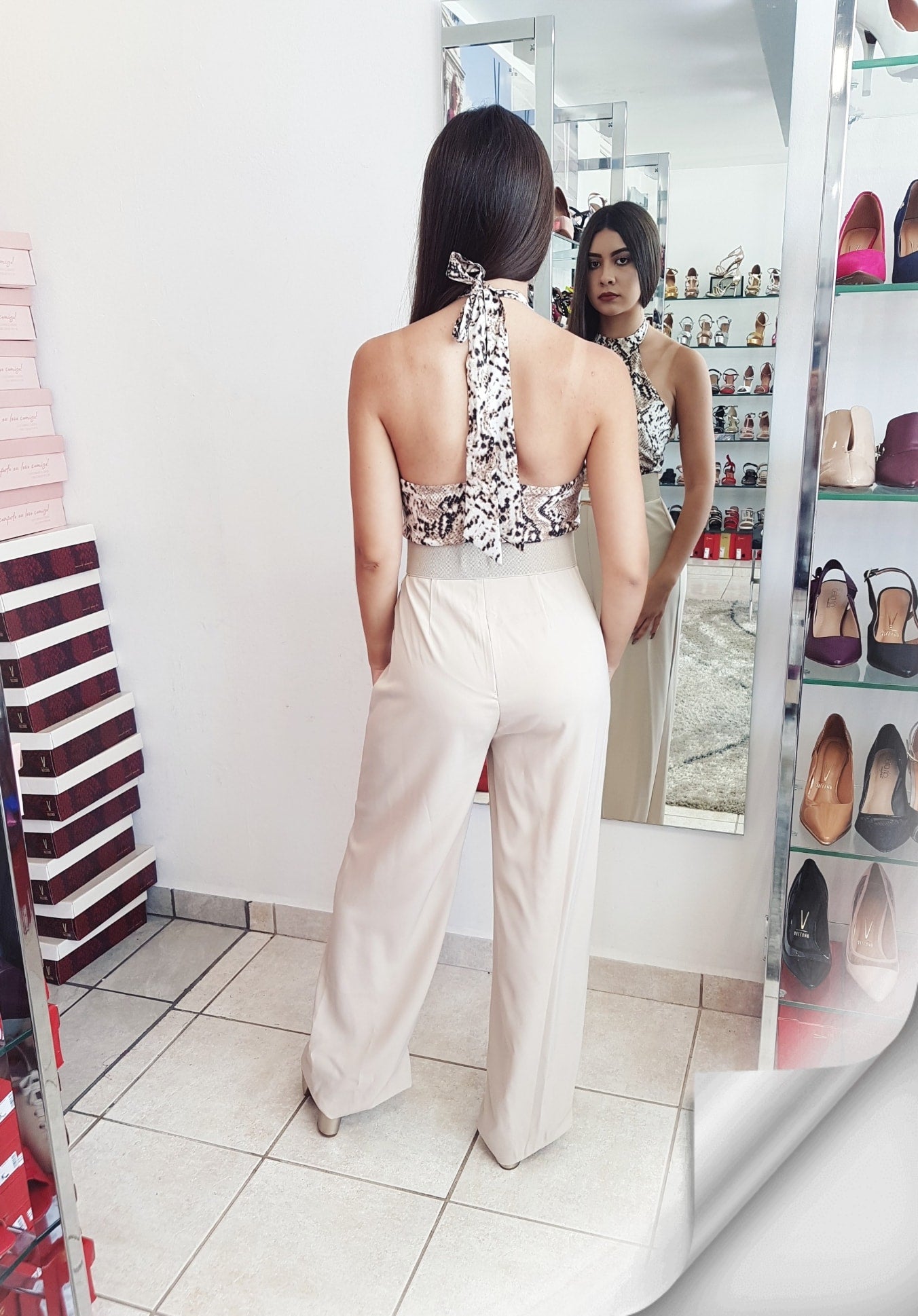 JUMPSUIT SNAKE PRINT
