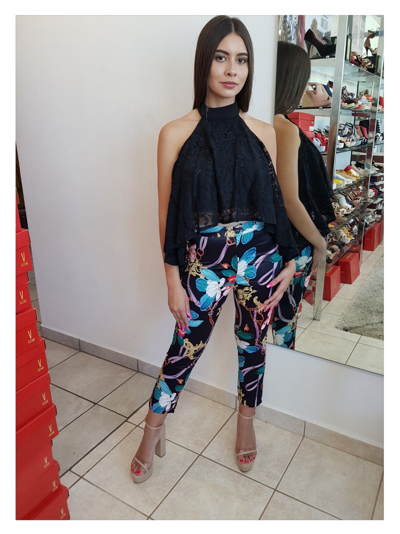 BLUSA HALTER HI LOW