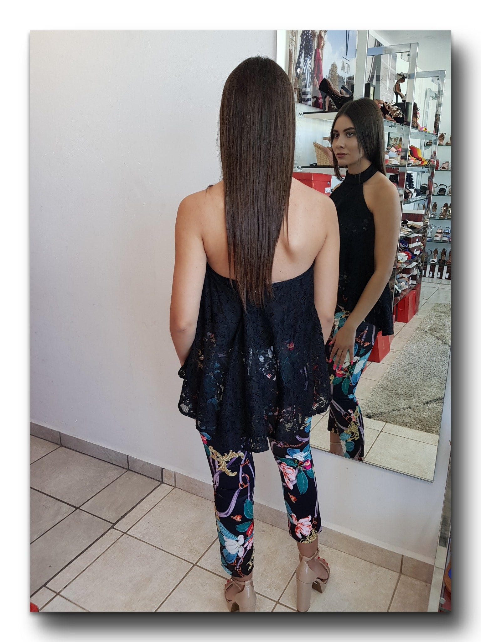 BLUSA HALTER HI LOW