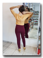 BLUSA MANGA DE BRILLO
