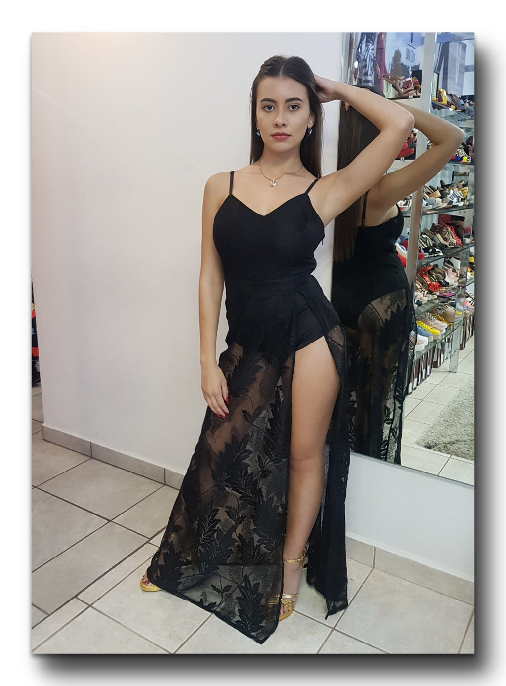 MAXI BODISUIT NEGRO