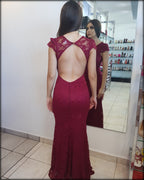 VESTDO CORTE SIRENA ENCAJE