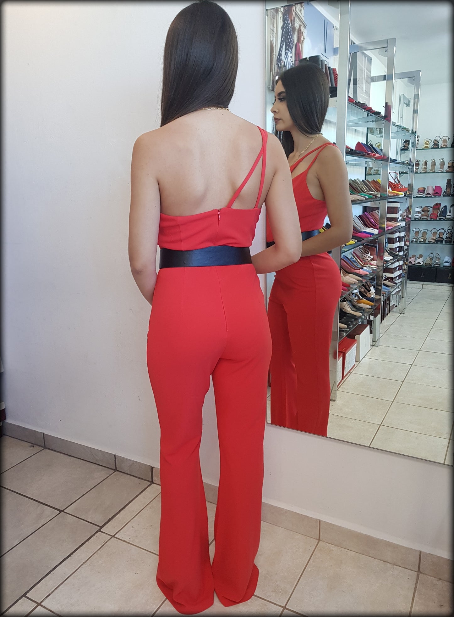 JUMPSUIT ONE SHOULDER