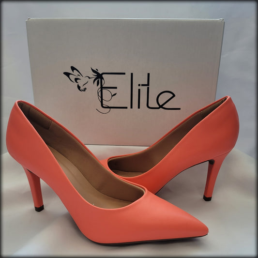 ELITE STILETTO 3" NAPA SANTORINE CORAL