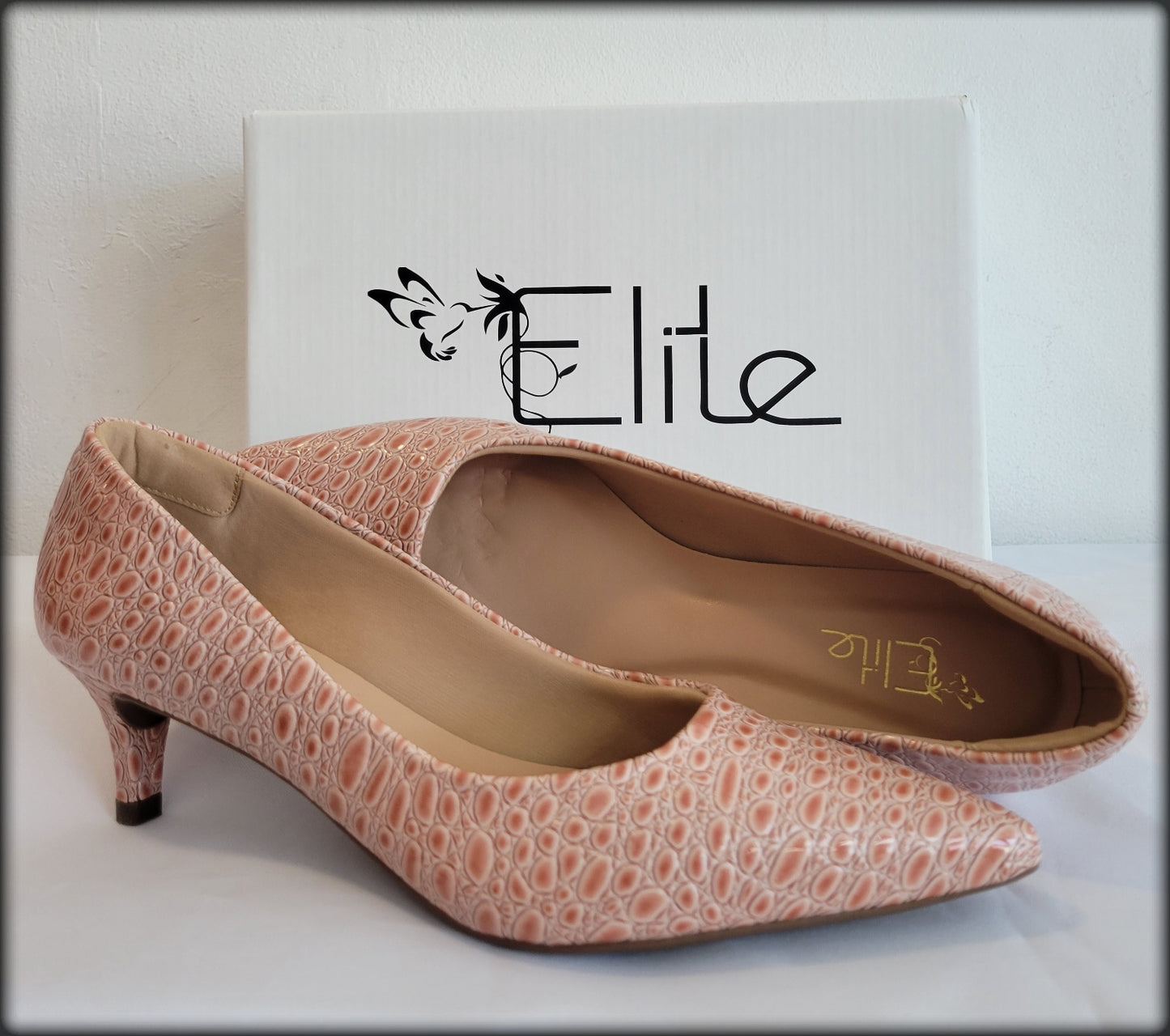 ELITE 2" CROCO LUX ROSE