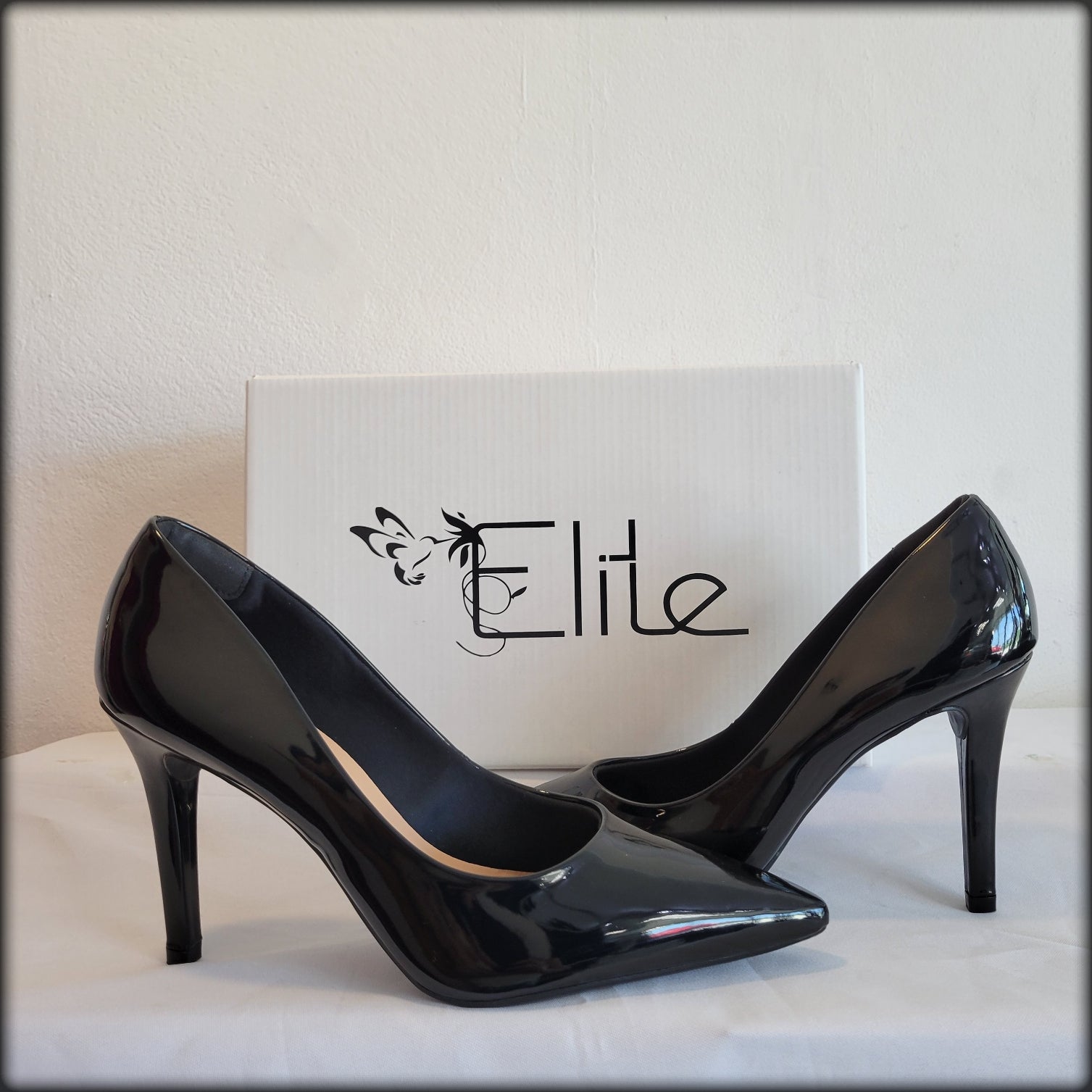 Elite 3" Verniz Preto